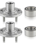 Front Wheel Hub Bearing Assembly Pair For Accord 2008-2012, Crosstour 2010-2015, Accord Crosstour 2010-2011, Acura TSX 2009-2014