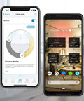 Smartphone apps controlling 60W Equivalent A19 Smart LED Bulbs With RGB Color Changing, Tunable White, No Hub Needed, Works With Alexa