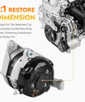 High Output 160Amp Beefed Up Alternator Replacement For Durango 3.7L 4.7L 2001 Through 2006 Jeep Liberty 3.7L engine