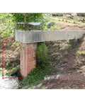 Brick support structure over river, suitable site for Domestic Hydroelectric Generator 500W To 5KW 220V Axial Flow Water Turbine installation.