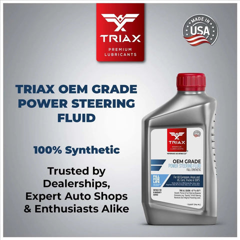 Power Steering Fluid Full Synthetic With Esters Arctic Grade Minus 50 Cold Flow Universal For Most Asian US And European Cars 6 Quart Pack Premium High Performance Formula