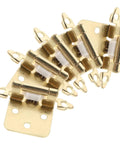 Heavy Duty Semi Hidden Auto Door Closer Hinges For RV Cabinets And Kitchen Cabinets 5 Pack