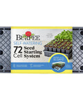Self Watering Seed Starter Kit With 72 Cells Two Trays Stands Dome Water Reservoir And Pellets For Easy No Fuss Indoor Gardening And Pro Grade Seed Growth At Home packaging