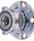 Rear Wheel Bearing And Hub Assembly For 3.5L V6 Rwd Cars featuring direct fit and heavy duty construction, robust metal housing view.
