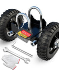 Rolling Gate Wheel Carrier Beefy 6 Inch Rubber Wheel For Driveway Gates And Fence Rails Heavy Duty Sliding Gate Roller