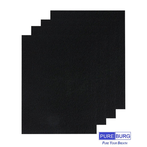 Replacement True HEPA Filter Kit For Honeywell InSight And PowerPlus Air Purifiers Includes 2 True HEPA Filters 2 Enhancement Filters 4 Carbon Pre Filters Plug And Play Compatible With HRF R2 R1 HRF SC1 HRF A200 HRF ARVP200 showing carbon pre-filters