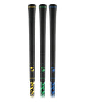 Senior Swing Speed Golf Training Set with 3 Weighted Speed Sticks in Yellow Green Blue Used by Pros Worldwide for Faster Club Head Speed