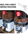 4 Pack Heavy Duty Beefed Up Plastic Candy Machine Gear Assembly Replacement Parts For Gumball Machines Universal Compatibility Wear Resistant Drive Gear Set For Durable Repair And Smoother More Efficient Operation, plastic wheel