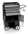 Heavy Duty Utility Cart Featuring Rock Solid Build And Smooth Rollin Wheels Plus No Drama Storage Rack For Light Bulbs, mobile shelving.