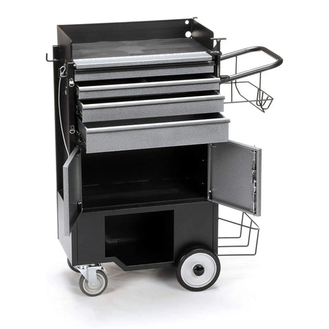 Heavy Duty Utility Cart Featuring Rock Solid Build And Smooth Rollin Wheels Plus No Drama Storage Rack For Light Bulbs, mobile shelving.