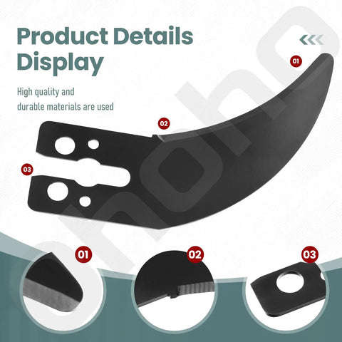 Close-up of Top Shelf Replacement Table Saw Riving Knife for Smooth Fine Woodworking Jobs, black steel construction.