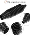 Universal Car Inner Tie Rod Boot Kit With Clamp Pliers, Cuttable Flexible Silicone Rack Boots; high temperature resistance.