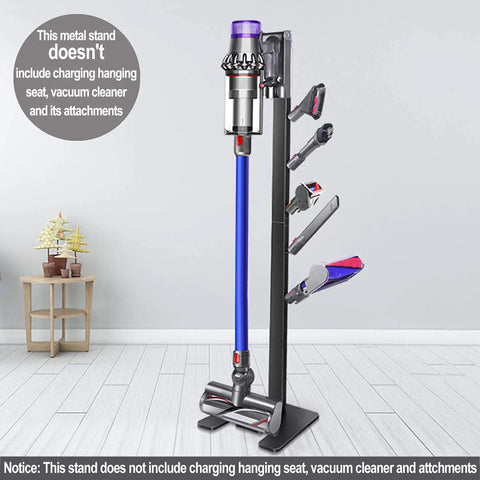 Floor Standing Docking Station For V15 Detect And V11 Series Cordless Vacuum Cleaners with Five Hook Metal Bracket Organizer Rack