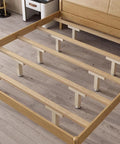 4 Pack Adjustable Wooden Bed Slat Support Legs with Height Adjustable Center Support for DIY Fur Bed Sturdy Wood Furniture Feet Replacement