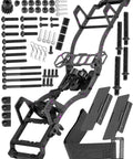 Carbon Fiber LCG Chassis Kit for 1x10 RC Crawler SCX10 SCX10 II Capra 1.9 UTB including components and parts