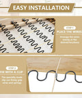 Heavy Duty Upholstery Stay Wire And Sofa Spring Repair Kit With 120 Sturdy Clips For No Sweat Couch Fixes 50 Feet Paper Wrapped Wire installation instructions.