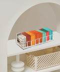 Clear Acrylic 8 Slot Tea Bag Organizer For Drawer Pantry And Countertop Tea Bag Holder With Large Capacity On Shelf