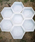 Dope Hexagon Concrete Mold For Pavement And Walkways Reusable Brick Mold For DIY Patio Lawn And Garden Path Creation Built To Last