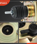 Close-up of Street Proven Universal Vacuum Power Brake Booster for Hot Rods and Muscle Cars with dual diaphragm design.
