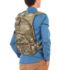 Lightweight Hiking Backpack For Men With Large Capacity And Multiple Compartments, Oxford Cloth Rucksack in camouflage design