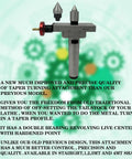 MT4 Taper Turning Attachment With Interchangeable Revolving And Dead Centers precision lathe tool with control and quality
