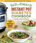 Cover of Instant Pot Diabetes Friendly Cookbook For Bottom Line Meal Success featuring a bowl of soup and salad.