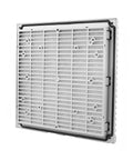 Electronic Enclosures Ventilation Filter For FK9805 Control Panel front view in durable one color shield