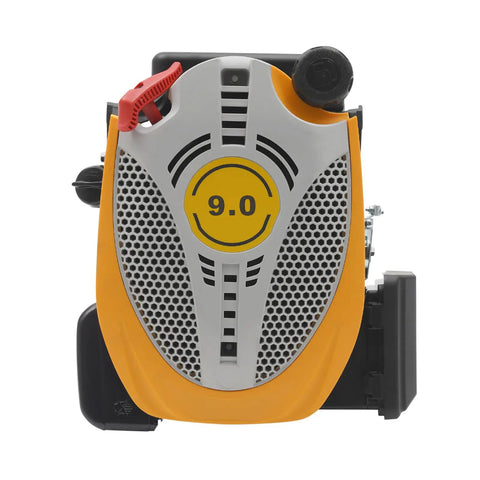 Gas Powered Post Hole Digger Earth Auger 173cc 9HP two man earth boring drill engine close-up view