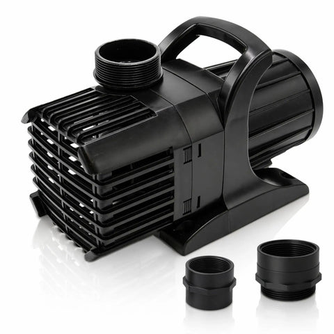 6,100 GPH Submersible Pond Pump With 33 Foot Power Cord And 24 Foot Max Head 354W Ultra Quiet Energy Efficient Workhorse for ponds