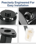 Bulletproof High Flow Electric Water Pump Setup For Big Block Chevy BBC 396 427 454 502 with black aluminum design for easy installation.