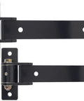 Heavy Duty Gate Hinges 13 Inch Load Bearing 900 Lbs With Built In Ball Bearings Bolt On And Weld On 180 Degree One Way Open