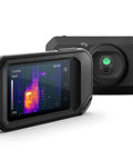 Front and back view of C5 Compact Thermal Imaging Camera With WiFi, High Resolution Infrared Imager For Quick Checks.