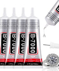 Clear 110ml Precision Tip Glue 4 Pack For Rhinestones Nails Jewelry Shoes And Crafts DIY Fast Drying Strong Hold Dries Clear
