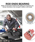4 Pack Female Thread Rod End Bearings For CNC Equipment And Pneumatic Systems, Steel Spherical Joint Rod Ends With Anti Abrasion Protection, Easy Install, Smooth Motion Transfer For Machinery And DIY Projects on hand