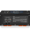 Straight Up Solid 45 Amp RV Converter 120V AC To 12V DC Smart Battery Charger back view with charge status indicators