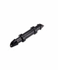 One Quarter Inch Drip Irrigation Barbed Coupling Connector Quick Connect 50 Pack For One Quarter Inch Tubing Fits Trees Shrubs Gardens Black