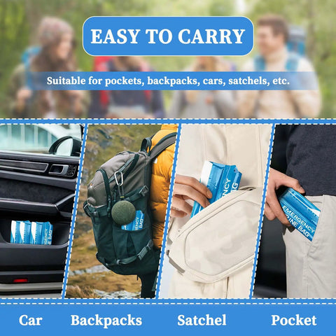 12 Pack Disposable Urine Bags 900ml For Travel Unisex Portable Emergency Pee Bags with Leakproof Seal in various bags
