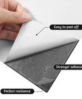 Self Adhesive Closed Cell Foam Padding Roll For Anti Vibration And Anti Slip, Black Neoprene Insulation Board Foam with peel-off backing
