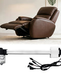 Replacement Linear Actuator Motor for Electric Sofa Lift Chair and Recliner JLDQ 18 134 333S03 S07 with quiet operation.