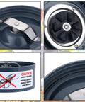 Milling Blade Replacement For Nutribullet 600W And 900W Blenders showing flat extractor grinder blade details
