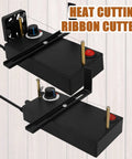 Heat Cutting Ribbon Cutter Machine With Fan, Portable Electric Hot Ribbon Cutter For DIY Webbing And Crafts