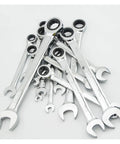Ratchet Spanner Set 24mm Hand Tool For Car Repair Metric Wrench Kit With Easy Grip Compact Universal Torque Wrenches One Piece