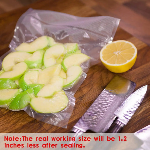 Heavy Duty Vacuum Sealer Bags Go To Food Storage, Pre Cut 4x6 Inch Sealable Bags, Boil Safe To 280F, Freezable, Reusable And Resizable