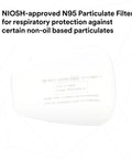 N95 Respirator Filter 5N11 Disposable For Non Oil Based Particulates NIOSH Approved visible with product details