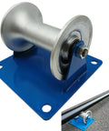 Beefy Heavy Duty Cable Puller Sheave For Large Scale Laying Industrial Pipe Feeding Pulley Pipeline Sliding Tool Pipe Roller