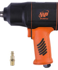 Professional Pro Grade Half Inch Composite Air Impact Wrench With Twin Hammers Quiet Pneumatic Tool For Heavy Duty Projects