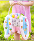 Grab These Fresh Forty Piece Easter Enamel Pins Bulk Collection Featuring Super Cute Spring Brooches with Bunny Egg Designs on a basket.