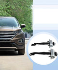 Door Check Hinge Strap For Edge 2015 Through 2020 Front Left And Right 2 Pack Durable Metal ABS Construction Limit Door Opening To Prevent Injuries And Scrapes FT4BR23552AB shown next to Edge SUV.