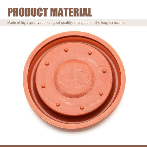 Top view of red Arwrilt rubber PCV box oil separator diaphragm for Volvo C30/S40/C70 (2004–2013)