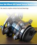 Ride Ready Rear Hub Bearing ABS Speed Sensor Cap For Kia Forte 2019 2023 And Hyundai Veloster 2019 2020 close-up view